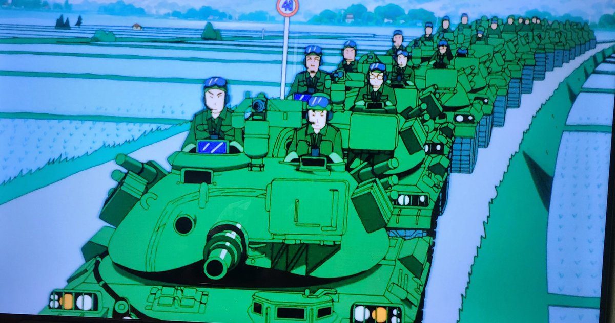 映画クレヨンしんちゃんに出てくる自衛隊がすごい 戦車書き分けてるしド変態が作ったアニメ映画 Togetter