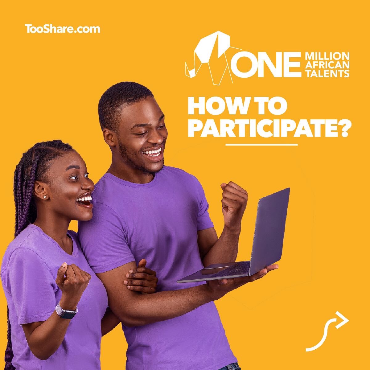 tooshare_africa's tweet photo. [ #OMAT #Program ] 🚀  🚀
You have potential ? The One Million African Talents program is for you!!  😍 😍
Find out how to participate in the challenge on https://t.co/6UwHSJQgNO.  😉 😉
#JoinTheProgram #BeEducate #Scholarships #For #Young #Africans https://t.co/2dWwmTjtEs