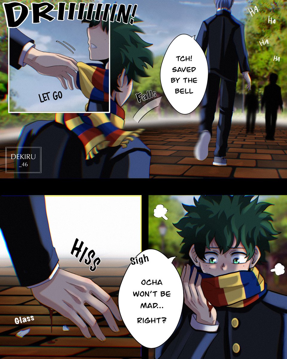 dekiru_46's tweet photo. Light of hope p.20 “You’re getting bolder” (1/2)
#mha #deku #uraraka #comic https://t.co/giwniY7Kvm