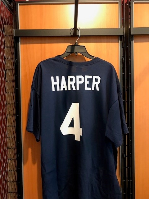 IronPigs Clubhouse Store on X: Due to popular DEMAND we are now offering  presales of our Custom Bryce Harper Tees and Replica Jerseys Go to this  link for the details and order