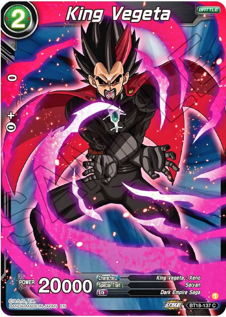 Dbzcollection's tweet photo. #DragonBallSuper Card Game ZENKAI SERIES DAWN OF THE Z-LEGENDS Black Card 
#Bardock #RoiVegeta #Saiyan https://t.co/EsqLV7FFu3