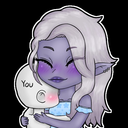 axsenaea's tweet photo. We got an emote folks!!! This is my dark elf avatar for when I stream and I am IN LOVE with it. 
My good friend @MintyFallicus drew it for me and I am just in awe by how amazing it came out.
Come see this emote in action on Twitch or discord!! 

https://t.co/ZLX1NDAVWg https://t.co/3fGg4eNaFA