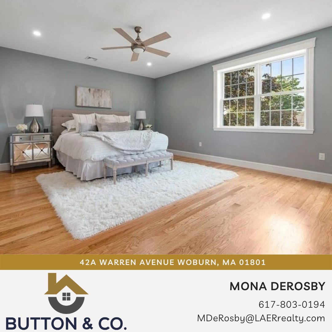 LAERRealty's tweet photo. ✨LAER Luxury Listing✨
This stunning renovated townhouse just hit the Woburn market!
📞Contact Mona DeRosby of Button and Co. for more info!!🦁
#luxurylisting #WoburnMA #BostonRealEstate #milliondollarlisting #LAERRealty https://t.co/ecfu5ZuEIf