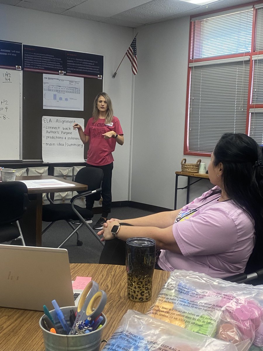 Some professional learning this morning! ⁦@ShellyHuddlesto⁩ , ⁦<a href="/gluther11/">Ginger Luther</a>⁩ ❤️🖤