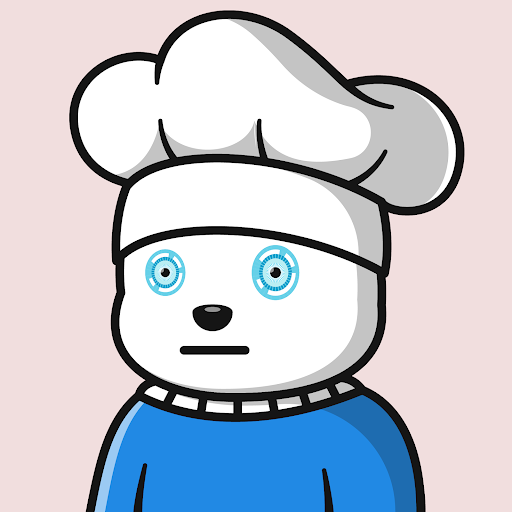 FhsSdq's tweet photo. Winter Bear #4465 bought for 0.0132Ξ ($18.57)

Tier: Snow
Neck: None
Face: None
Expression: Bionic eyes
Hat: Chef hat
Body: Blue sweater

https://t.co/QhYzx17owL

#NFT #NFTCollection #NFTCommunity https://t.co/InDJ03DNY8