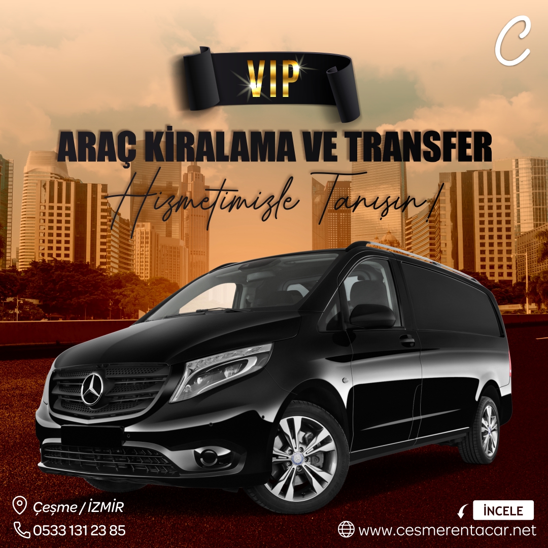 VIP Araç Kiralama ve Transfer Hizmetimizle Tanışın!

Ayrıntılı Bigi ve Rezervasyon İçin;
📞0533 131 2385
.
.
.
#cesme #cesmearaçkiralama #cesmerentacar #viparac #cesmeviparac