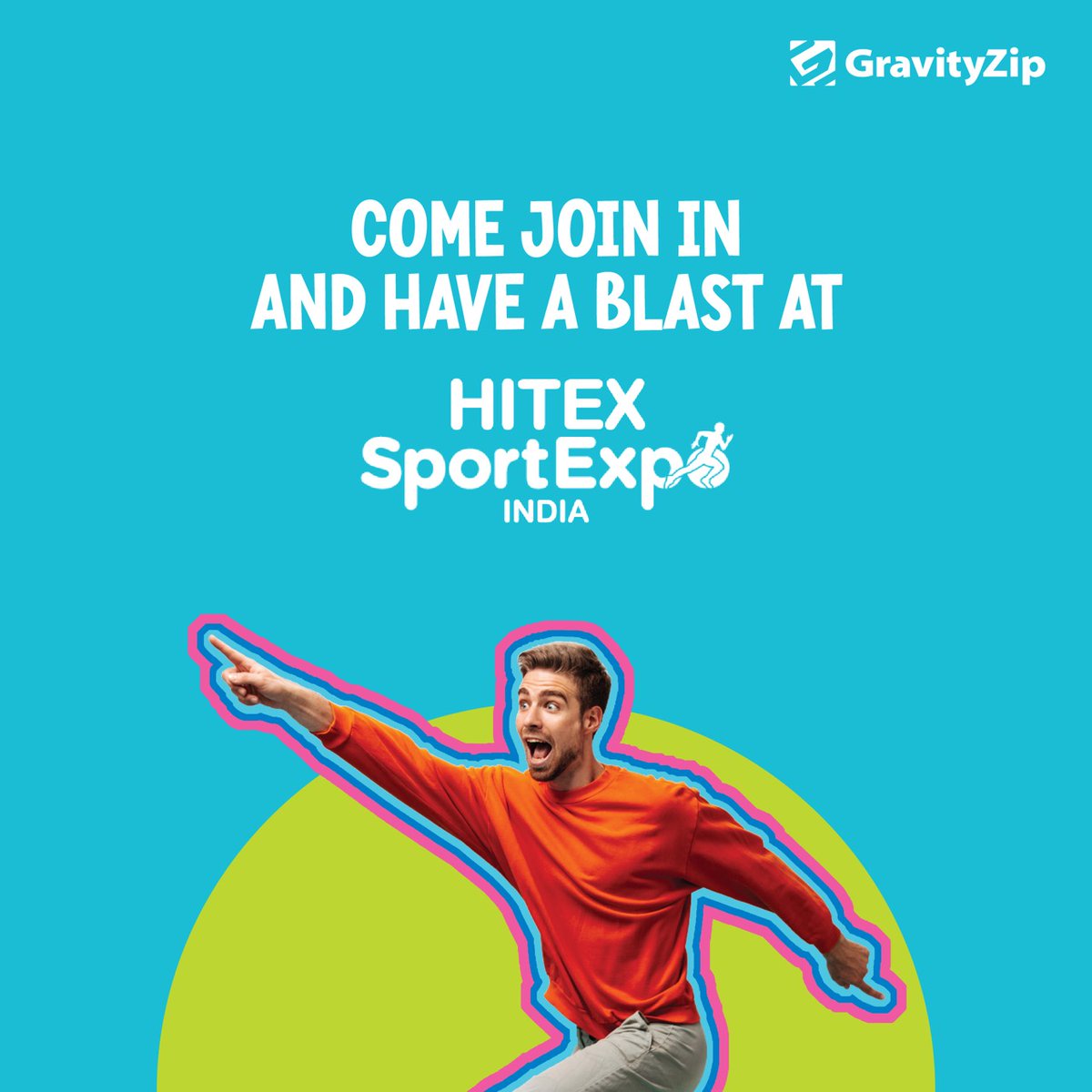 GravityZip's tweet photo. As “Adventure Partner” of Hitex SportExpo 2022 we invite you to join in and enjoy the various sports events.
It's a 3 Day Exhibition on Sports, Fitness, Nutrition &amp; Wellness products and services.

Come, find us at stalls B15 &amp; B16 to know more 

#GravityZip #DoItFeelIt https://t.co/7sj9VzEJGZ