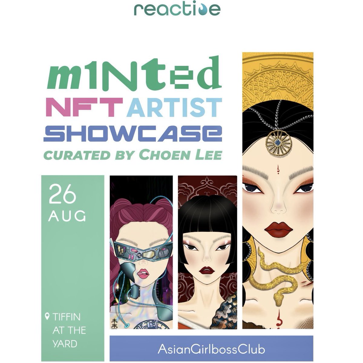 Woohoo 1st IRL event in <a href="/M1ntedAsia/">M1NTED</a> Kuala Lumpur 🇲🇾 🔥
📍Tiffin At The Yard (6 mins walk from KL
Performaning Art Centre)
⏰ 26/8 (FRI) 5pm-10pm

FREE ENTRANCE👀 Drop by &amp; check it out🥰
Thx <a href="/M1ntedAsia/">M1NTED</a> <a href="/reactivelabsmy/">reactivelabs</a> <a href="/ahchoen/">Choen Lee</a> for making this happen💖
#NFTs #NFTCommunity #M1NTED