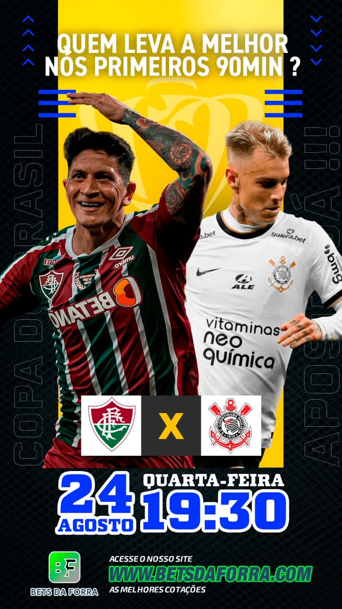 BetsdaForra's tweet photo. Semis da Copa do Brasil hoje rapaziada. Vem forrar com a gente no https://t.co/JkE2gEvX4O! https://t.co/D8KVBLzIFR