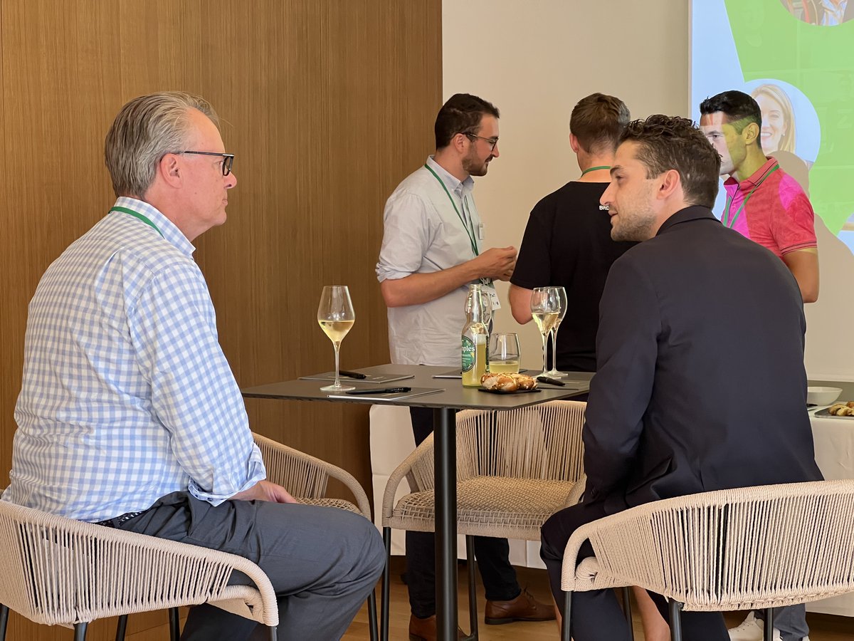 JA_Europe's tweet photo. Today at the FERD’s List pre-event in Strasbourg to celebrate the 2022 #Ferdslist Honourees.

#JAAC22 #Shape #Gen_E https://t.co/LlPeDCZgMK
