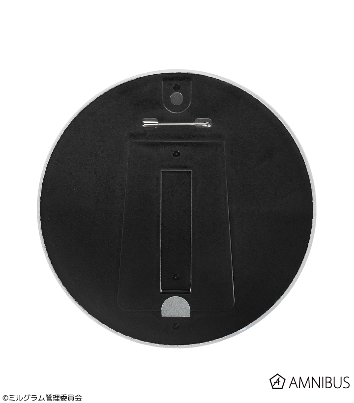 二次受注】『MILGRAM -ミルグラム-』「MV BIG缶バッジ エス 『アンダー