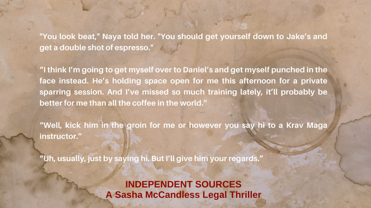 One of my favorite things about writing The Sasha McCandless Series is the back and forth between Sasha and Naya. 😉

Have you read their latest? If not, you can pick up a copy here: melissafmiller.com/books/independ…