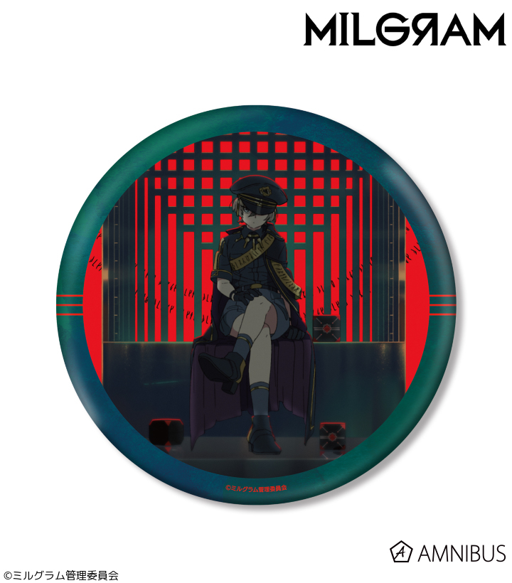 二次受注】『MILGRAM -ミルグラム-』「MV BIG缶バッジ エス 『アンダー