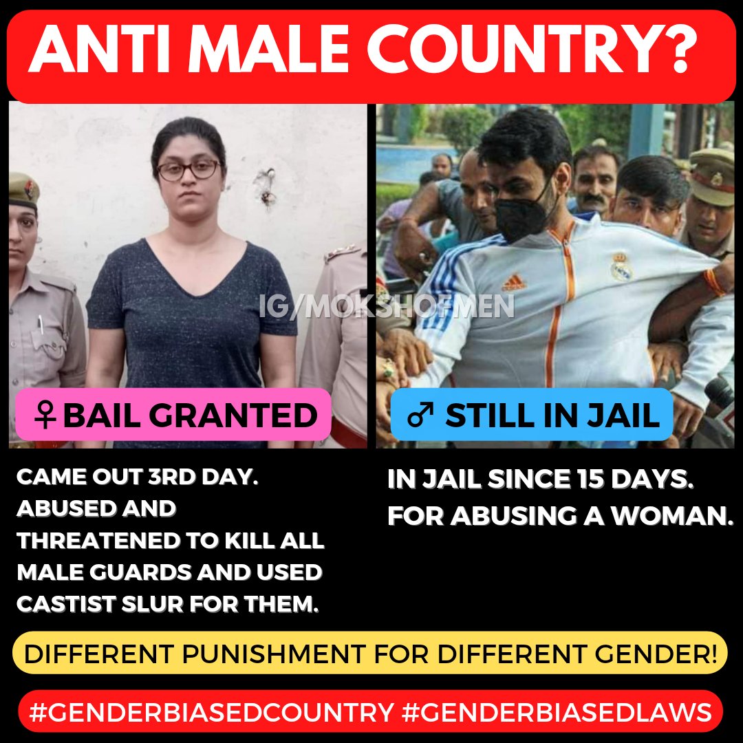 mishrag47's tweet photo. Thank You India 🌹
#2ndClassCitizens #GenderBiasedLaws #MensCommission #MenToo #MeToo #Bhavya_Roy #Right2SelfDefense https://t.co/eSaCgNLtG5