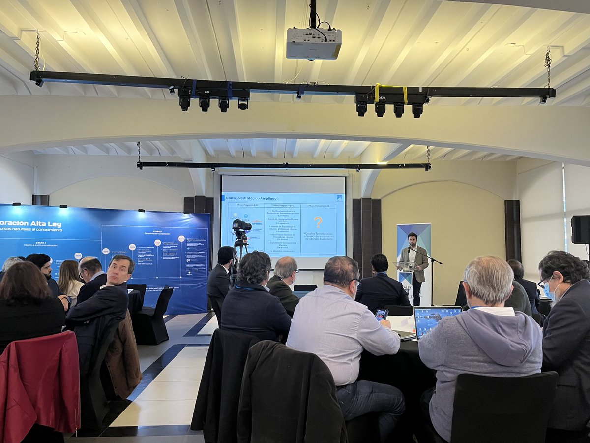 minnovex's tweet photo. Mauro Valdés Presidente Minnovex participa en el consejo estratégico ampliado de @alta_ley "Construyendo una minería verde y sustentable para el futuro de Chile y el mundo" @AleMolinaQ @oruam_v @MarcelaAnguloG https://t.co/RrhnmFmNNy