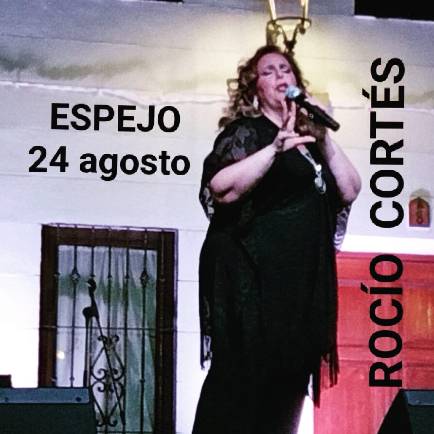 Esta noche, concierto de ROCÍO CORTÉS en Espejo (Córdoba). <a href="/RocioCortesAnd/">Rocío Cortés</a> #Espejo <a href="/dipucordoba/">Diputación de Córdoba</a> <a href="/ayuncordoba_es/">Ayuntamiento Córdoba</a>