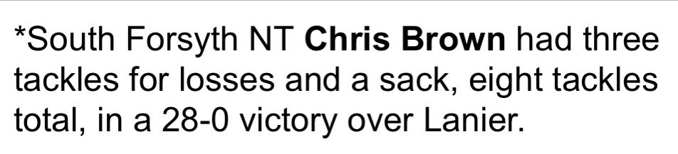 South Forsyth Football tweet media