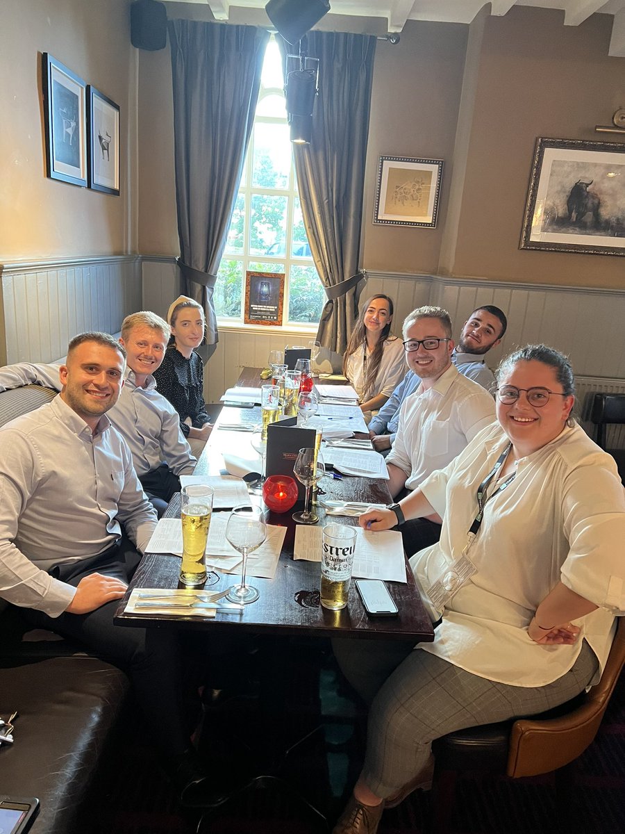 jamesgougherac's tweet photo. It was great to take the team out for their statement meal this month. As I promised it would be miller and carter if we reached the op that we wanted to achieve! On top of that we achieved GM club for a 3rd month in a row! Well done team U220 and thank you for all you do! https://t.co/ni5FXNqiLZ