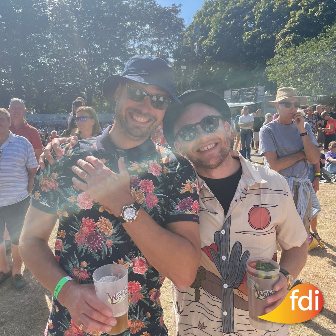 FraserDoveInt's tweet photo. Summer party time! 🥳

On Friday, we all headed to @Weyfest for our summer party! 

With the dress code set as 'festival fantastic', everyone pulled out all the stops. 

Well done on a fantastic 2022 so far, team! 

#SummerParty #WeyFest #ExecutiveSearch #FraserDove https://t.co/VMCStaibTC
