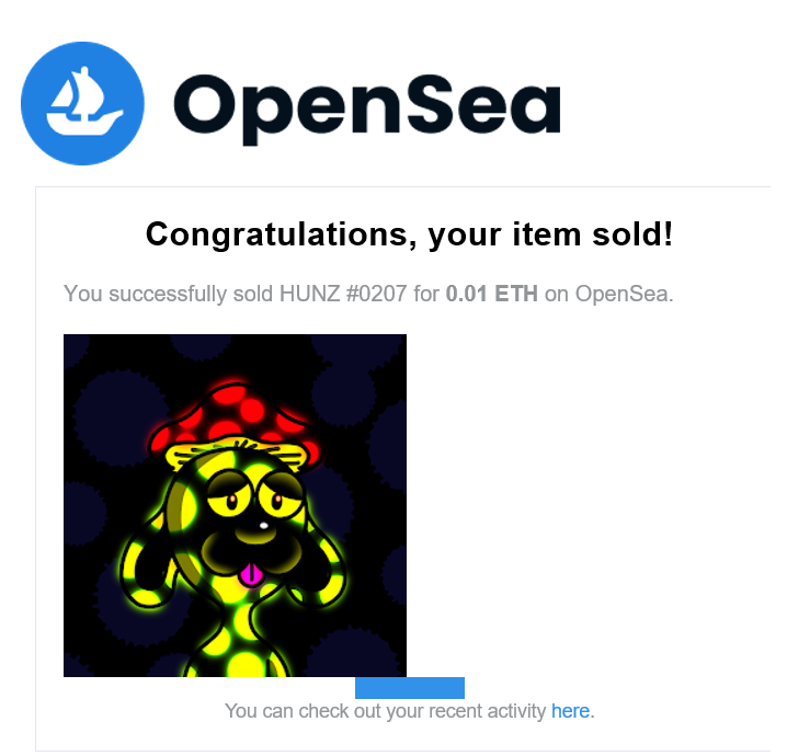 OMG! 2nd Sold today!🤣
Special #HUNZ is on Ethereum Blockchain
is Gone🔥🔥🔥
Thank you for your support
&amp; Welcome to #HUNZ family!
また日本の方にお迎え頂きました！
感激です🤣😂🤣🙏😍
MADxxxさんありがとうございます！
#NFT #NFTs #NFTCommunity