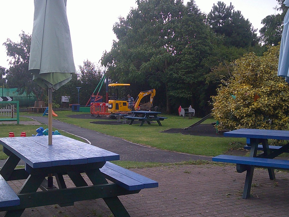 EXCITING NEWS!
WE'RE HAVING A NEW ROUNDABOUT!
Unfortunately that means that from today we'll not have a wheelchair roundabout  and the ground is being prepared for the next one. If you've planned a visit over the next few days,be mindful that there'll be some disruption x