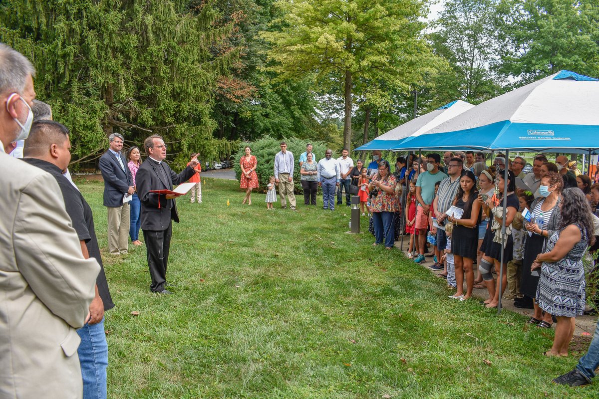 ForresterTweets's tweet photo. On August 21, 1982, St. John Neumann Catholic Church held a groundbreaking ceremony for the construction of their new church… 40 years later (to the day!), we celebrated breaking ground on the new expansion project!

#Groundbreaking #ChurchRenovation #MDConstruction #Expansion https://t.co/52BoGxoahs