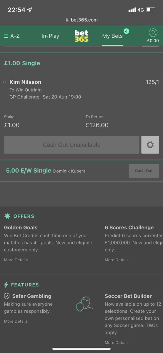 markdavidson18's tweet photo. @ianbrannan just listened to the podcast, one wee guy did have £1 on Kim Nilsson, my son was his mascot and asked me to put £1 on him 😂 https://t.co/BWcy94xh8d