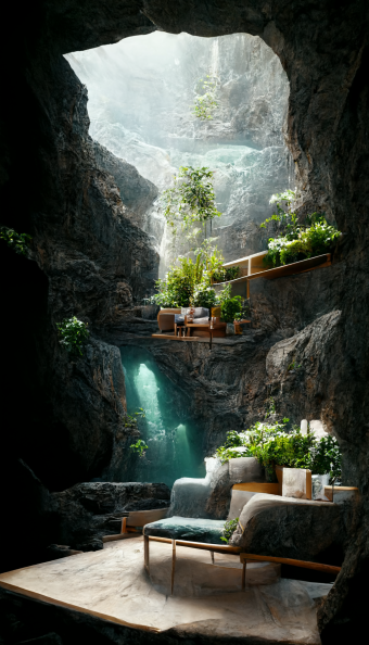 OrbitXLabs's tweet photo. Cave Longue! Gonna spend rest of my life here! 
Visualized by @orbitxlabs 🤯🤯
https://t.co/puhUNkIMYG

#art #architecture #interior #mood #vibes #stone #sofa #cave #artist #artwork #artforthehome #artiseverywhere #artvsartist #artofdrawingg #articulatedcomicbookart https://t.co/rLvLTZsAfN