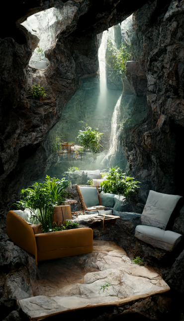 OrbitXLabs's tweet photo. Cave Longue! Gonna spend rest of my life here! 
Visualized by @orbitxlabs 🤯🤯
https://t.co/puhUNkIMYG

#art #architecture #interior #mood #vibes #stone #sofa #cave #artist #artwork #artforthehome #artiseverywhere #artvsartist #artofdrawingg #articulatedcomicbookart https://t.co/rLvLTZsAfN