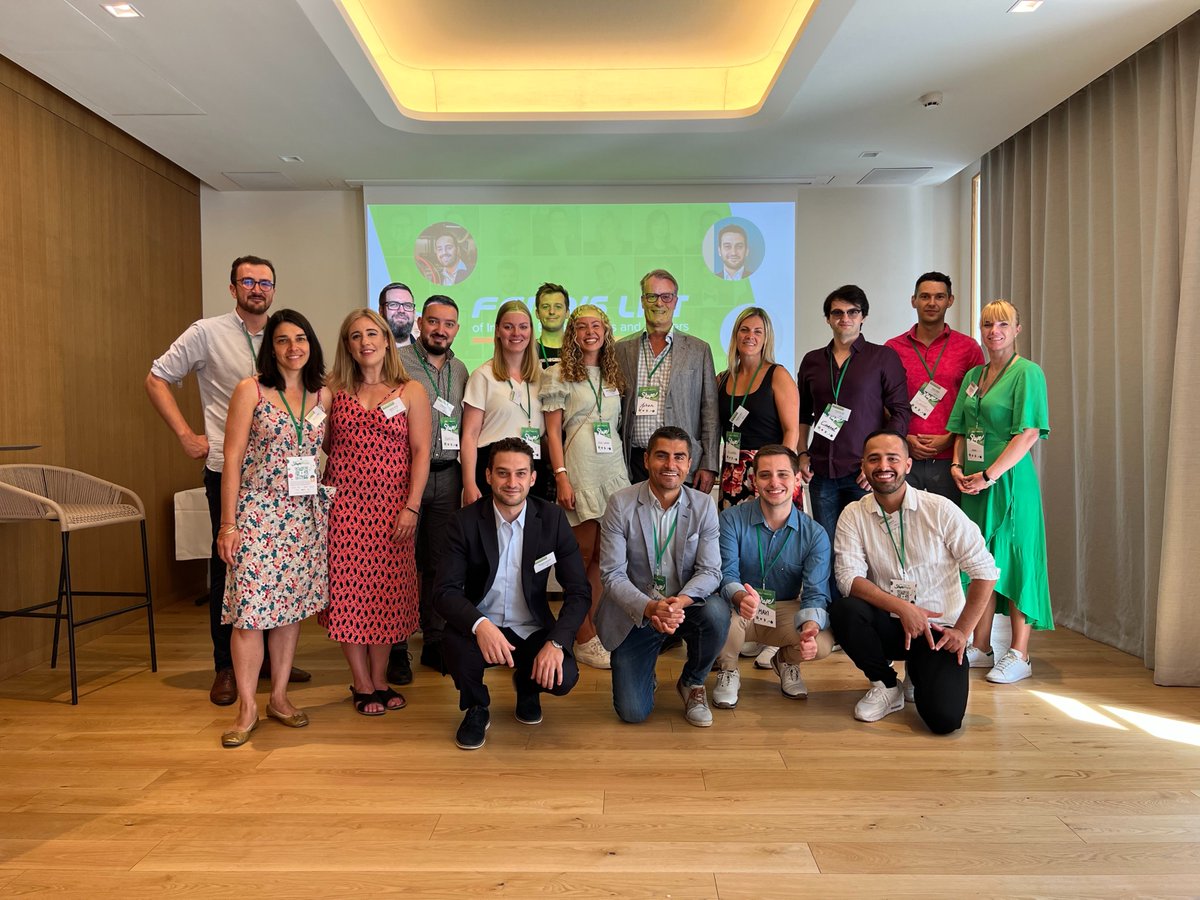 JA_Europe's tweet photo. Today at the FERD’s List pre-event in Strasbourg to celebrate the 2022 #Ferdslist Honourees.

#JAAC22 #Shape #Gen_E https://t.co/LlPeDCZgMK
