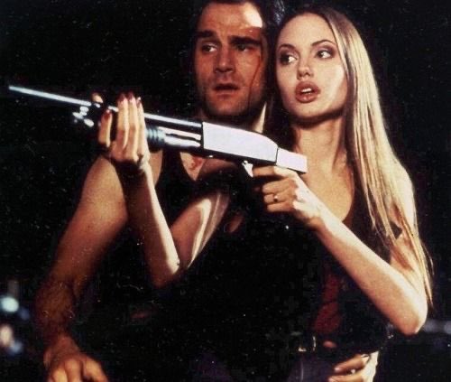 Angelina Jolie in Cyborg 2 (1993)