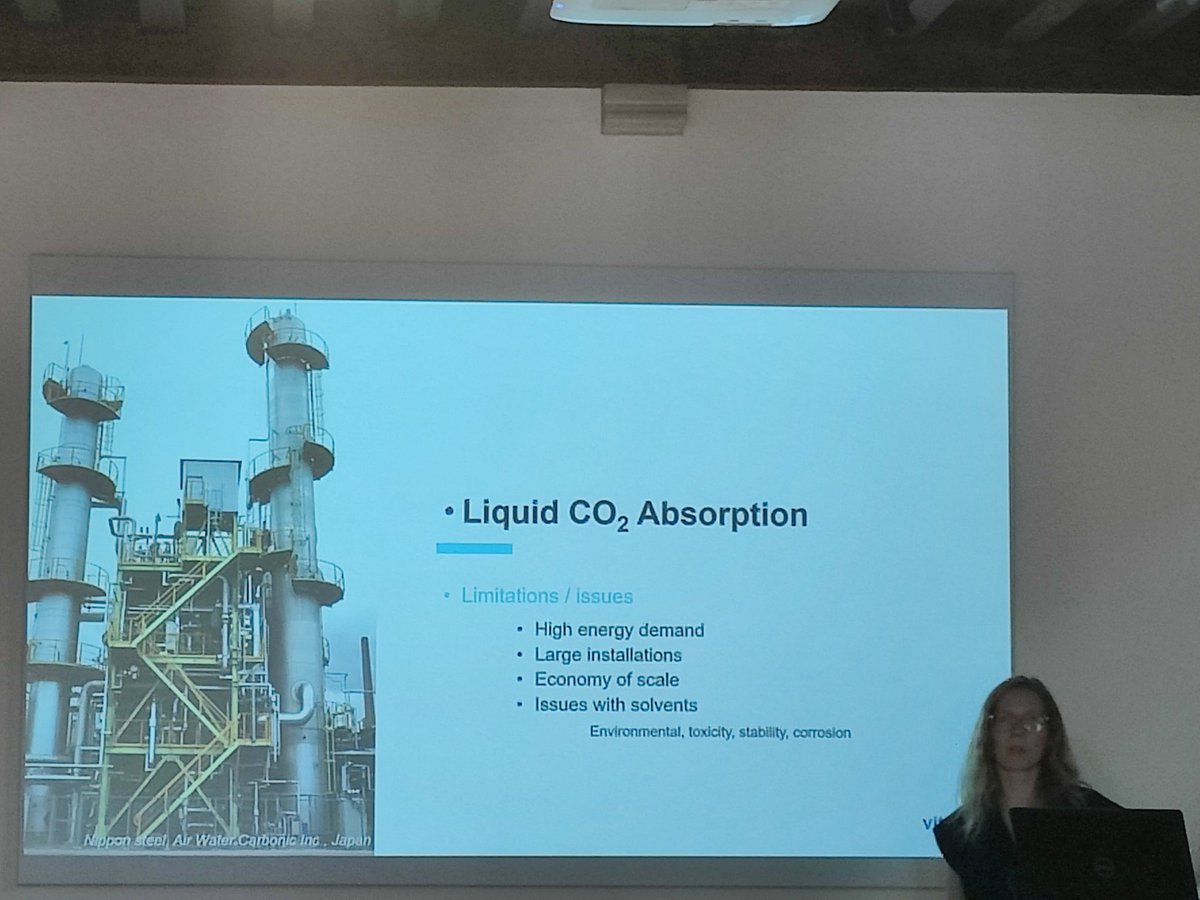 pantonline's tweet photo. At the #CaptureDays organized by @CaptuREsources, the research from @VITObelgium was presented in #CO2 session covering a wide range of activities from #CO2capture to #electroconversion and #TechnoEconomicAnalysis https://t.co/exquQrfyfi