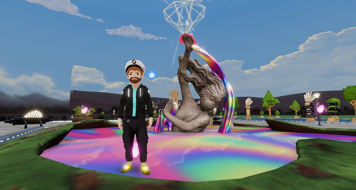 0xQuiksilver's tweet photo. 👏👏Visiting the first interactive sculpture representing GossApe Girl and the Elite Apes Community: #Apehrodite!! 👏👏
#MetaverseArtWeek2022 #GossApeGirl #GGDigest
@DCL_Events @decentraland @gossapegirl 
0xaf770b349815C6D6aA3a6dD23BA602d4113a0B6B https://t.co/c2aiJkdtY2