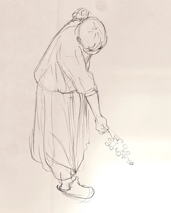 3分なので沢山描きました。 