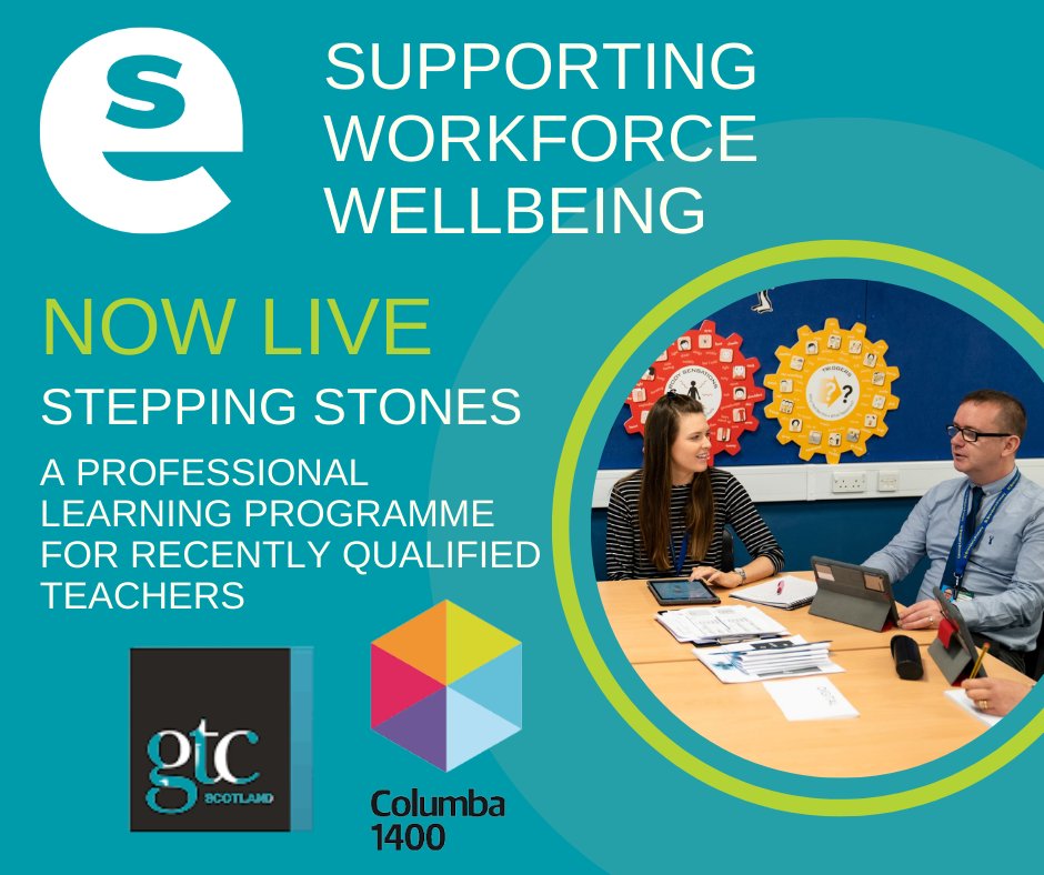 Stepping Stones provides support, challenge and professional learning for post-probationary teachers in the first four years of their career. This rolling programme helps ensure that values lie at the heart of the profession. Find out more and sign up: …ofessionallearning.education.gov.scot/learn/programm…