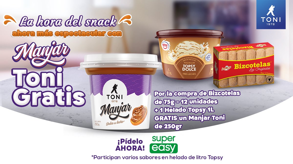 La hora del snack ahora es más espectacular!
Aprovecha esta deliciosa promo 🧡