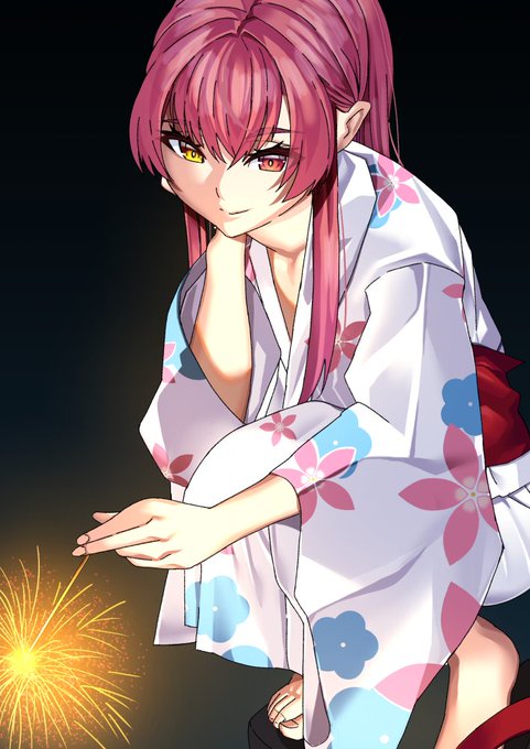 浴衣船長
 #マリンのお宝 