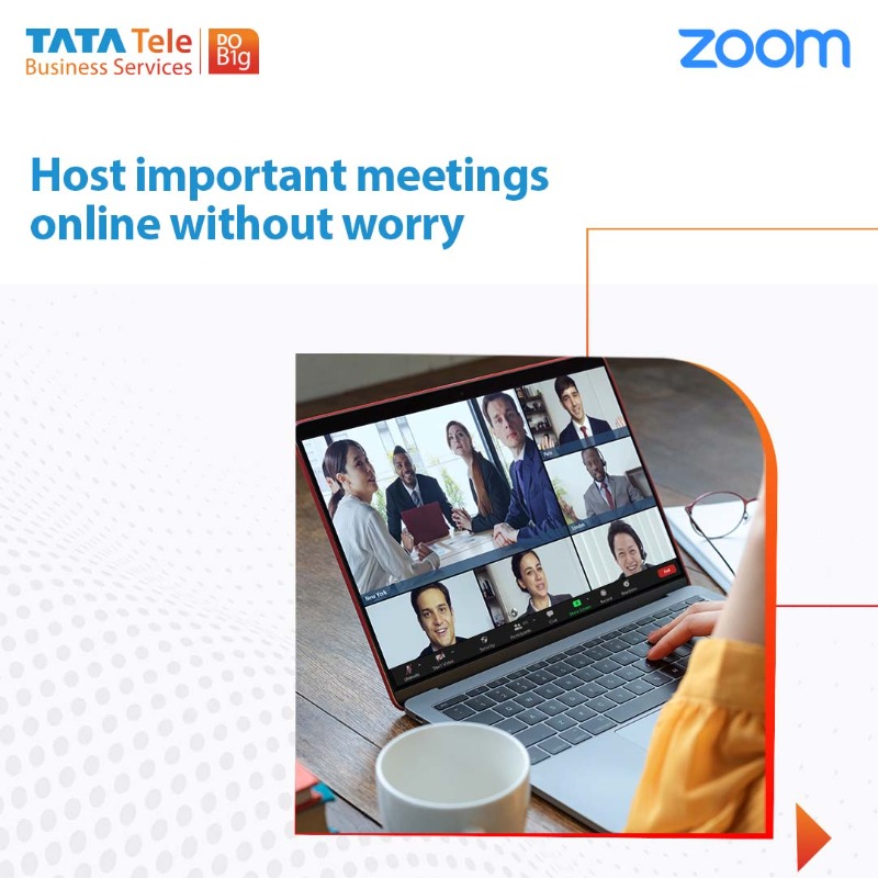TataTeleBiz's tweet photo. With the world moving towards digital, online meetings are the norm. Enjoy your video calls without worrying about being interrupted. 

#TimeToDoBig #Business #CostEfficient #DigitalTransformation #OneStopStop #Trust #Tata