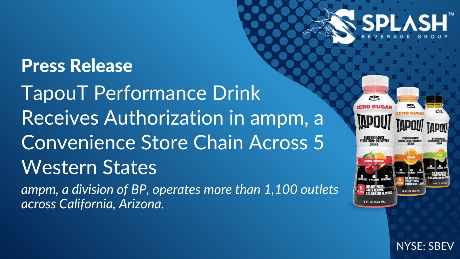 Splash Beverage Group (SplashBev) / Twitter