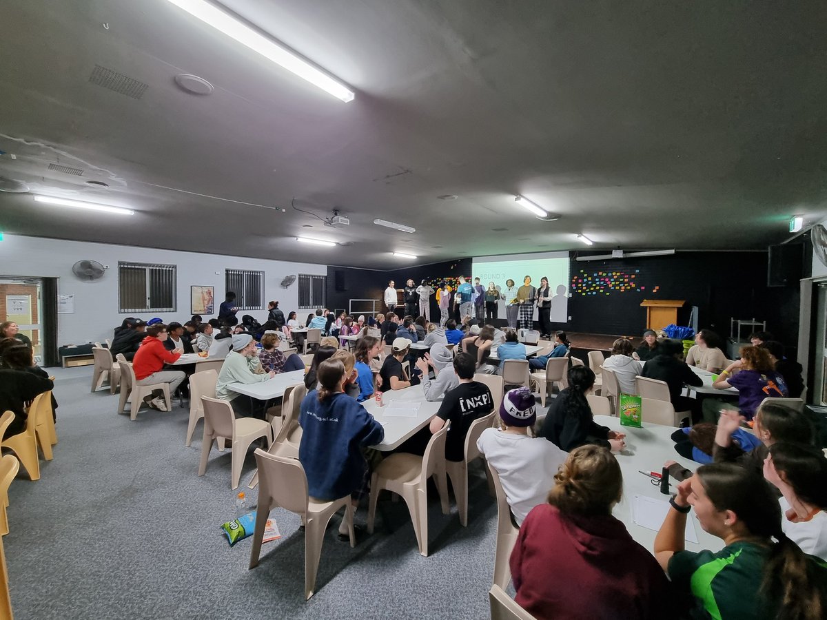 What's retreat without a good quiz night! Had a blast playing quizmaster for the night! #HCCEllenbrook