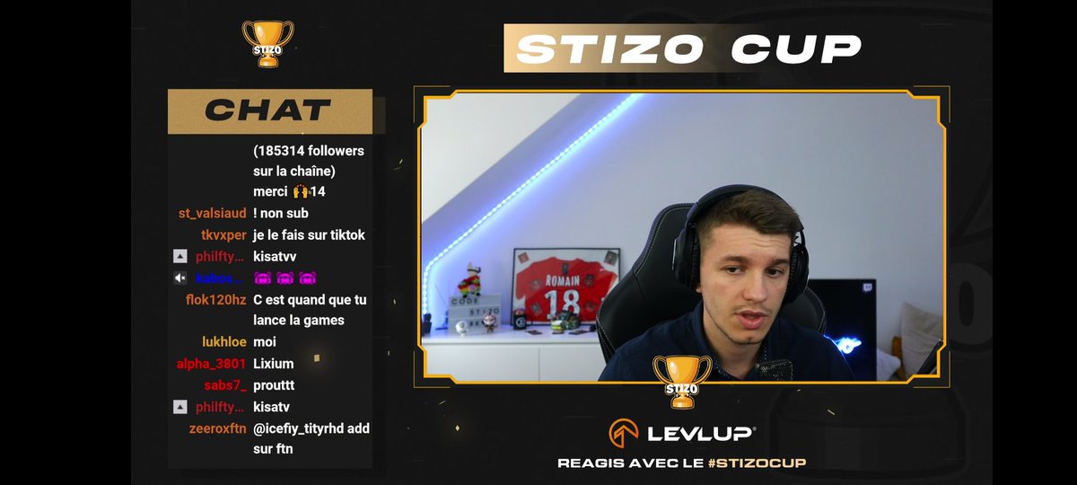CwayteeFN's tweet photo. Quoi de mieux de regarder la Stizo Cup
#Stizo 💪 https://t.co/1dzR8hTpZf