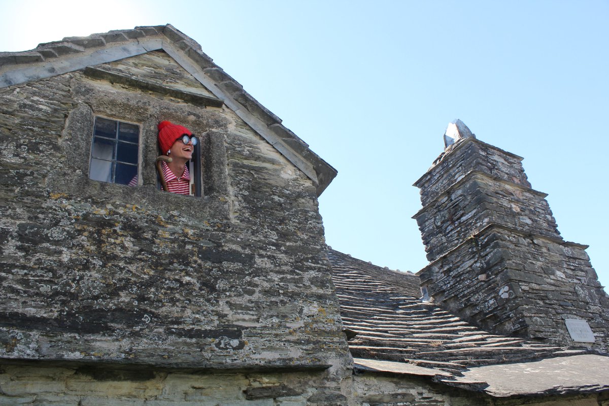 A certain striped chap visited us the other day...
Lose yourself in over 600 years of history at <a href="/ntoldpostoffice/">NT Tintagel Old Post Office</a>, from the Middle Ages through to Victorian times. 
#medieval #Victorian #Tintagel #Cornwall
