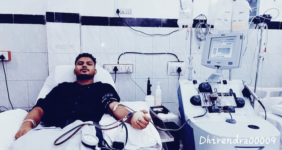 dhirendra00009's tweet photo. #rareblood #SDP
We appreciate your timely support at this moment. My loving brother Rakesh has donated (B-ve) Single donor platelet for a needy patient Amardip Routray at SCB Medical collage, #cuttack.
#BloodMatters
#singledonorplatelets #Odisha
@arunbothra
@AMITABHTHAKUR21 https://t.co/XAQkbrfgBv