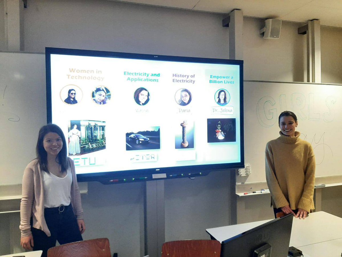 SCENT31190797's tweet photo. The day when we had a chance to talk to girls about our profession as electrical engineers. Arguably, females represent the minority in STEM fields, and I personally can tell that it can be a deal breaker when making a choice about one’s future as a school graduate. https://t.co/YPSAWAiWGM