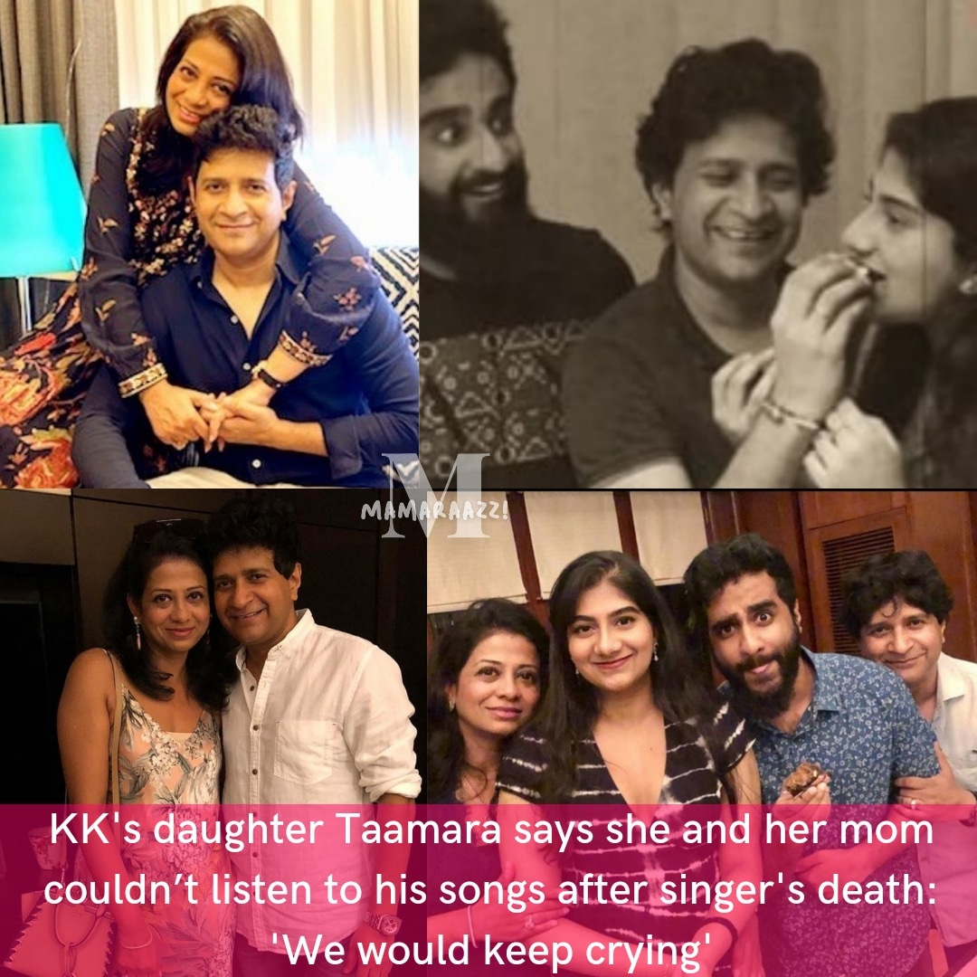 mamaraazzi's tweet photo. In a recent interview , Taamara said, "The first 2 weeks after dad passed away, mom and I couldn’t listen to his songs because it was too hard for us. We would keep crying. The lyrics of his songs felt like he was talking to us.

#KK #TaamaraKrishna #Taamara  #Mamaraazzi https://t.co/LCmy5N44Pk