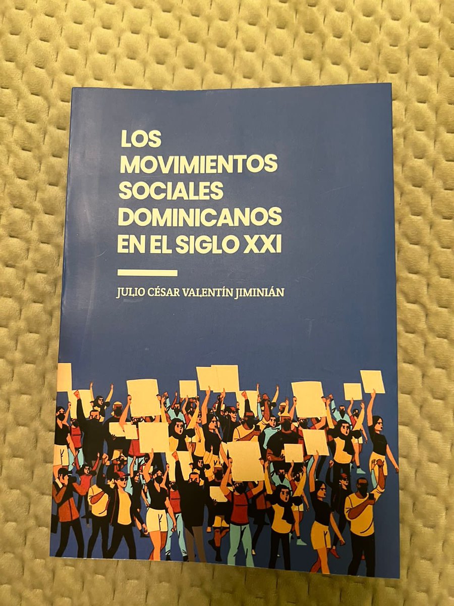 JCesarValentin's tweet photo. Contento de anunciarles que hoy estaré presentando mi más reciente libro: "Los movimientos sociales dominicanos en el siglo XXI". 

Nos vemos a las 6:00 p.m. en el Auditorio Manuel del Cabral de la Biblioteca Pedro Mir de la UASD. Transmisión en mis redes sociales.
#LibroValentin https://t.co/0P6B4R16FD