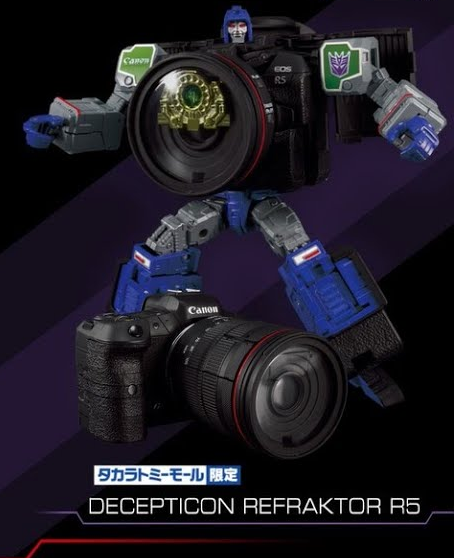 Canon Teams Up With Transformers in New Camera Replica Toy Line
