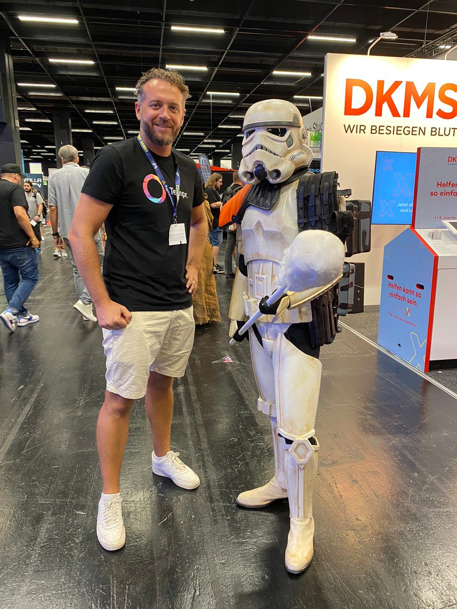 Tempr_ai's tweet photo. Hello from #Gamescom2022 🎮

We have reached Cologne and can’t wait to see you guys here 🤩

Say 👋 to our experts and learn more about how Tempr. can predict the future of your #mobileadvertising campaigns and automate your mobile game’s growth.

#useracquisition #gaming #gamers https://t.co/o9PXts7mbM