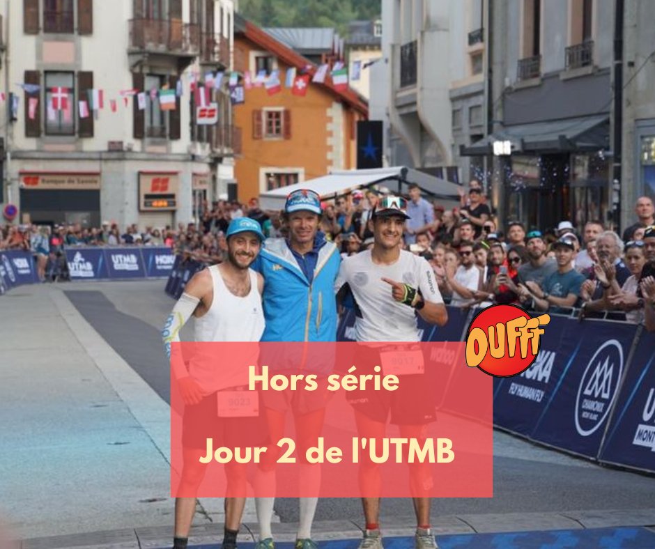 Dans cette immersion dans le deuxième jour de la semaine UTMB, on vous propose un gros programme : un passage dans un des ravitos de la TDS, des interviews de coureurs, d'abandons, d'un commissaire de course, d'un photographe, les arrivées. 🔥

 smartlink.ausha.co/oufff-1/hors-s…