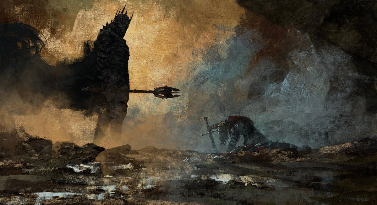 TheArtofArda's tweet photo. The Fate of Isildur - AnatoFinnstark https://t.co/FsZC6LIX1t